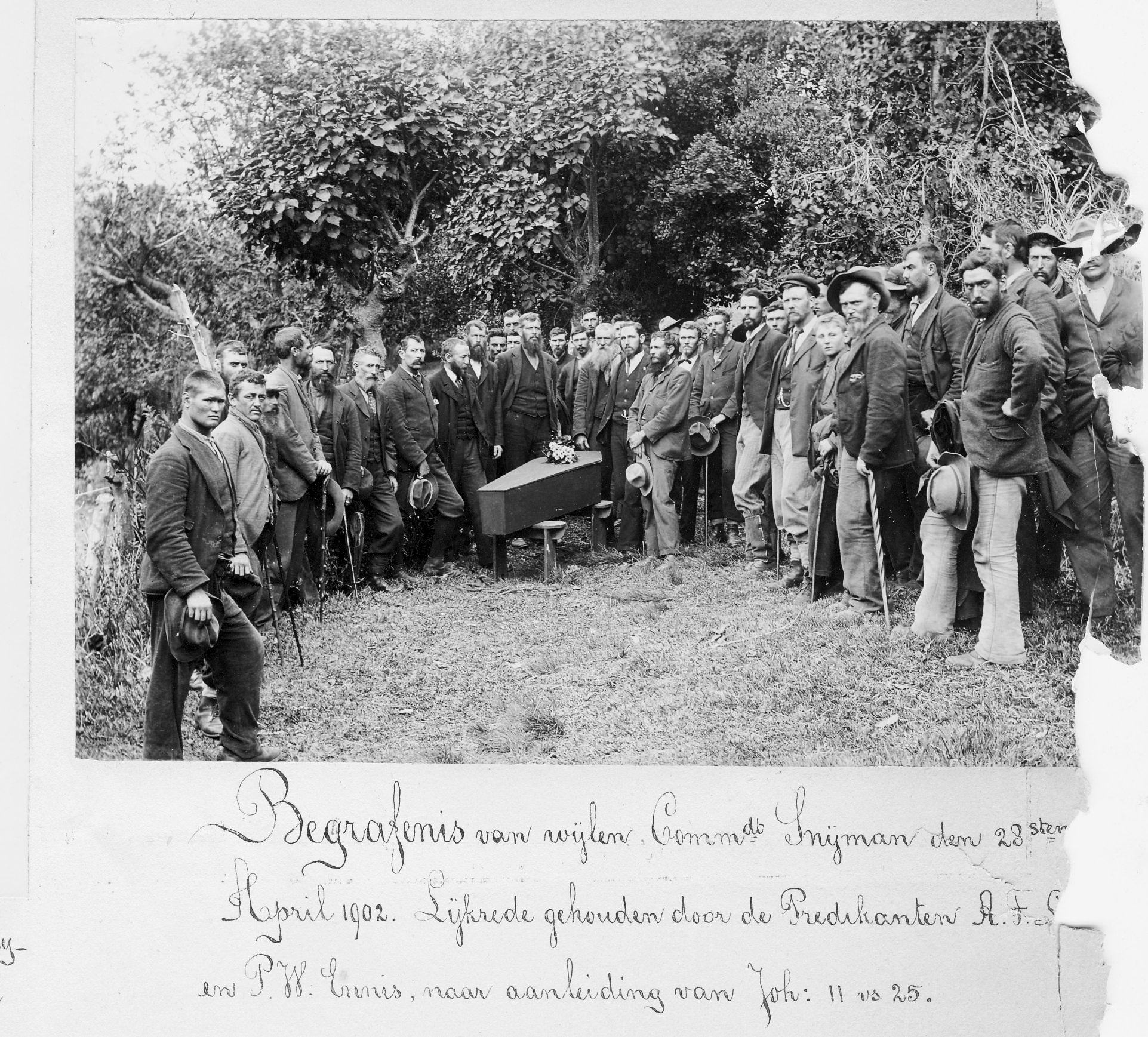 Burial of R.J.Snyman
