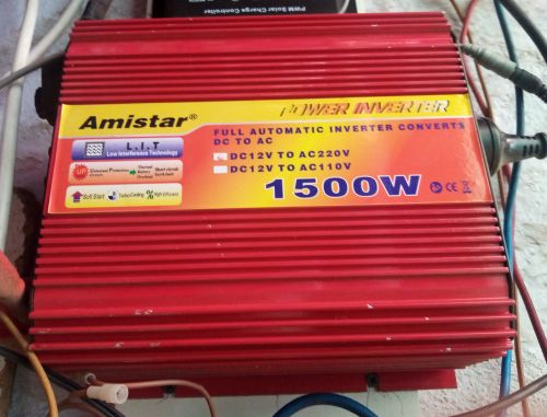 1500watt 12vDC to mains inverter