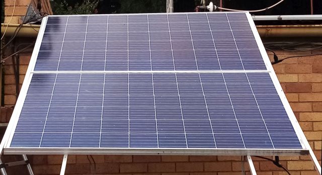 Cost effective solar panel solution